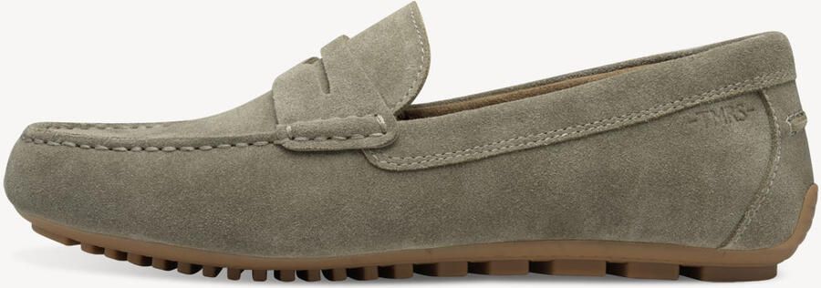 Tamaris heren leren instappers 1-14600-44-771 Lage schoenen Mocassin schoenen Groen