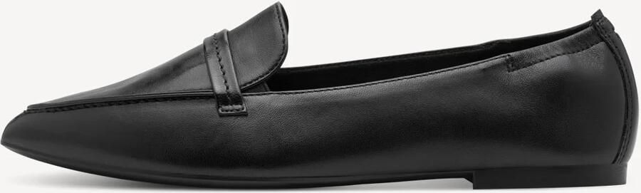 Tamaris leren instappers dames 1-24237-46-001 Damesschoenen Lage schoen Zwart - Foto 2