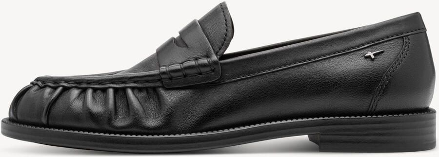 Tamaris leren damesslippers 1-24251-47-003 damesschoenen zwart - Foto 2
