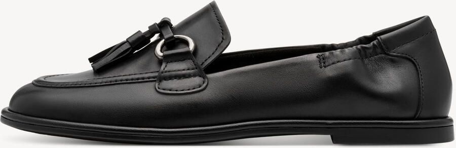 Tamaris dames leren instappers 1-24231-46-001 Damesschoenen Lage schoen Zwart - Foto 2