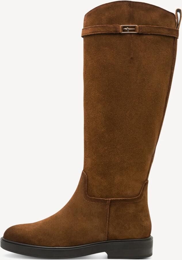 Tamaris Lange Laarzen Cognac