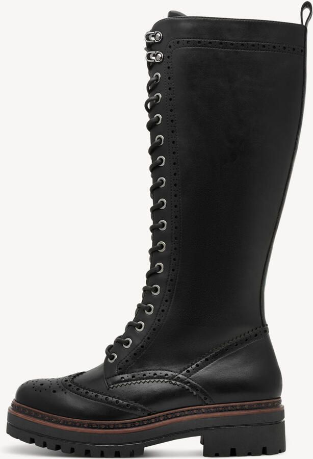 TAMARIS Laarzen zwart 37