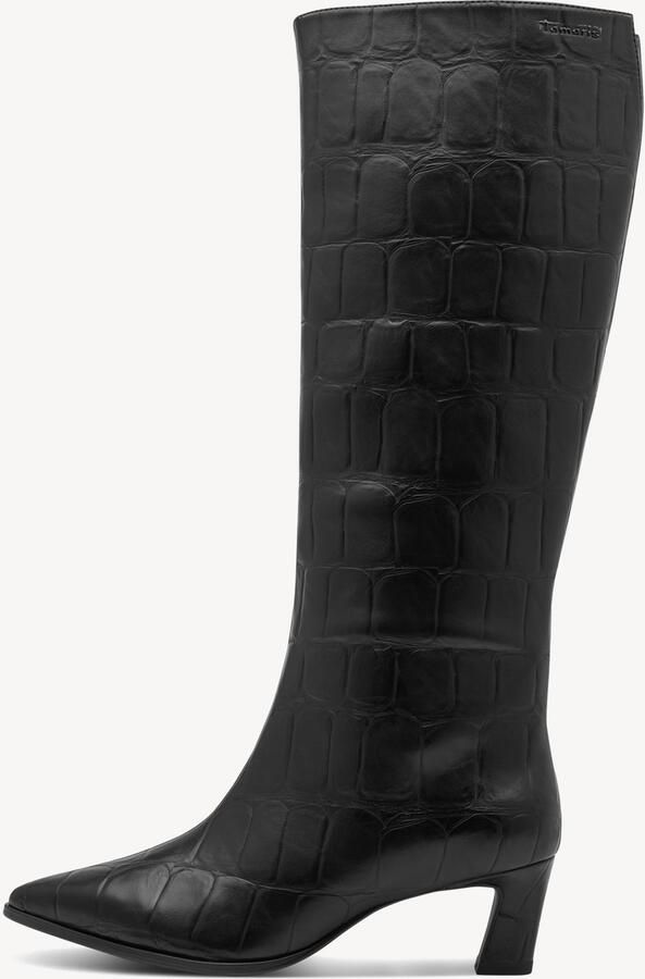 Tamaris Core Dames Laarzen BLACK CROCO - Foto 3