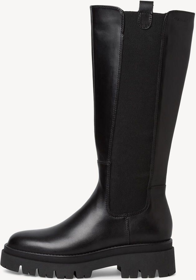 Tamaris Boots 'Lange Laarzen' zwart - Foto 7