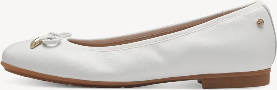 Tamaris COMFORT Essentials Dames Ballerina WHITE