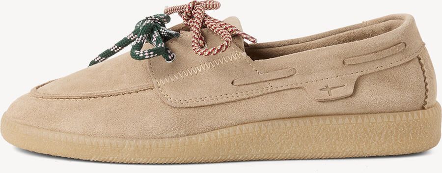 Tamaris Bootschoen Instapper beige Suède