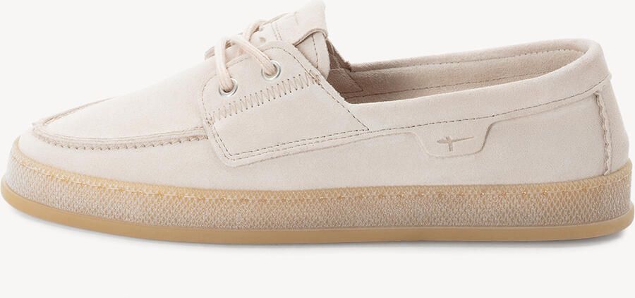 Tamaris dames leren mocassin 1-23615-46-375 instapschoen dames beige - Foto 2