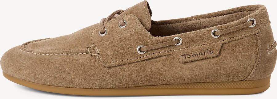 Tamaris dames leren mocassin 1-23602-44-341 instapschoen voor dames Beige - Foto 10