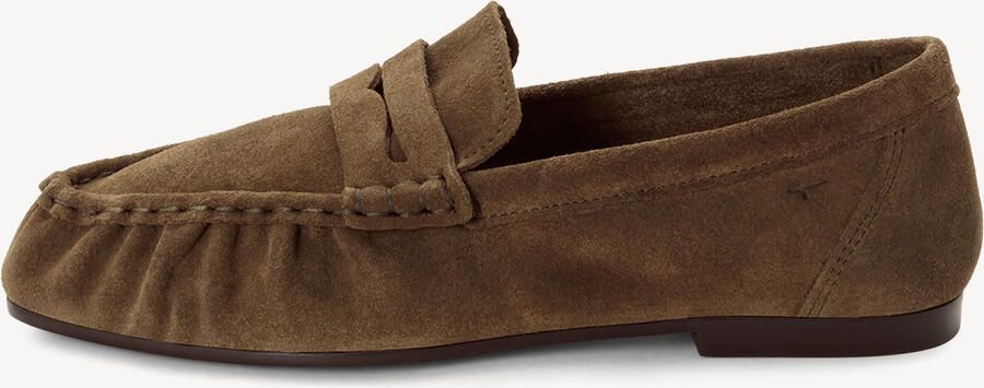 Tamaris damesleren mocassin 1-24205-46-722 damesschoenen instappers olijfgroen - Foto 2