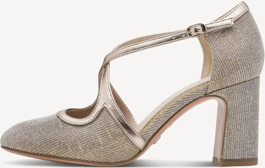 Tamaris Pumps in leerlook