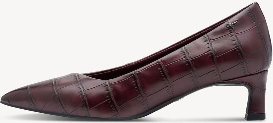 Tamaris 1-22351-47 552 Merlot Croco Pump Elegante Damespumps - Foto 7