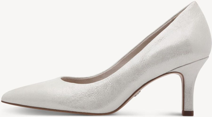 Tamaris Pumps zilver Leer Dames - Foto 4