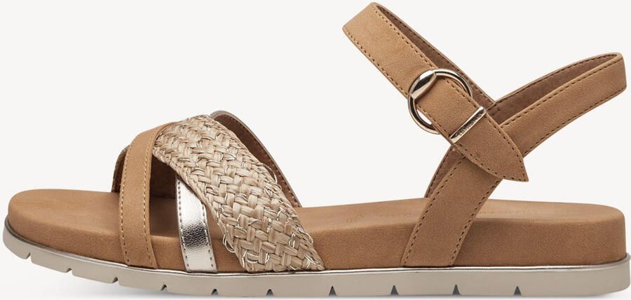 Tamaris Essentials Dames Sandalen CAMEL COMB