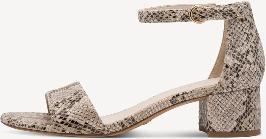 Tamaris damessandaal 1-28201-42-483 damesschoenen M2820142 beige snake - Foto 2