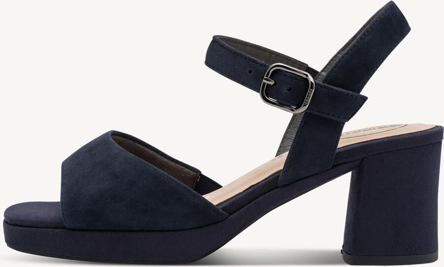 Tamaris COMFORT Essentials Dames Sandalen NAVY SUEDE - Foto 4