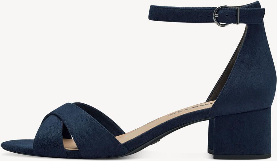 Tamaris dames sandalen 1-28226-42-805 Dames schoenen veganistisch donkerblauw - Foto 3
