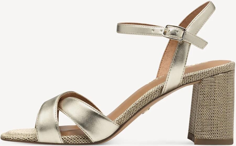 Tamaris Moderne elegante sandalen met blokhak - Foto 19