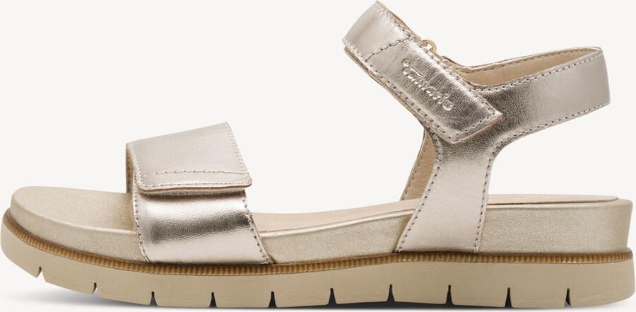 TAMARIS Sandaaltje metallic
