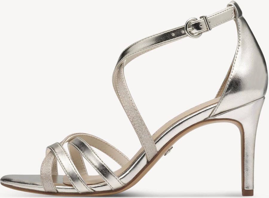Tamaris sandalen dames 1-28382-42-957 damesschoenen stiletto Platinum - Foto 4