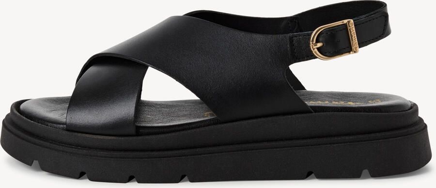 Tamaris Sandalen met bandjes voor dames in effen kleur - Foto 6