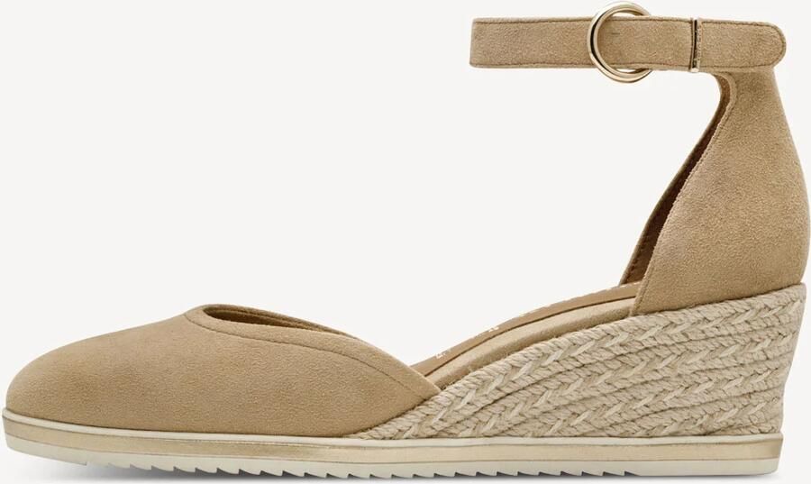 Tamaris Pumps met sleehak instapschoen bandjessandaal met modieuze jute-afwerking - Foto 3