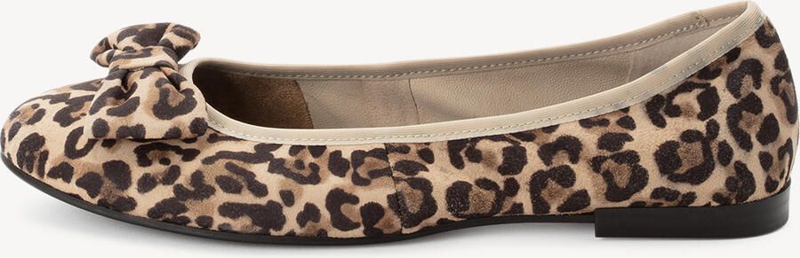 Tamaris Slingbacks bruin Panterprint Leer - Foto 4