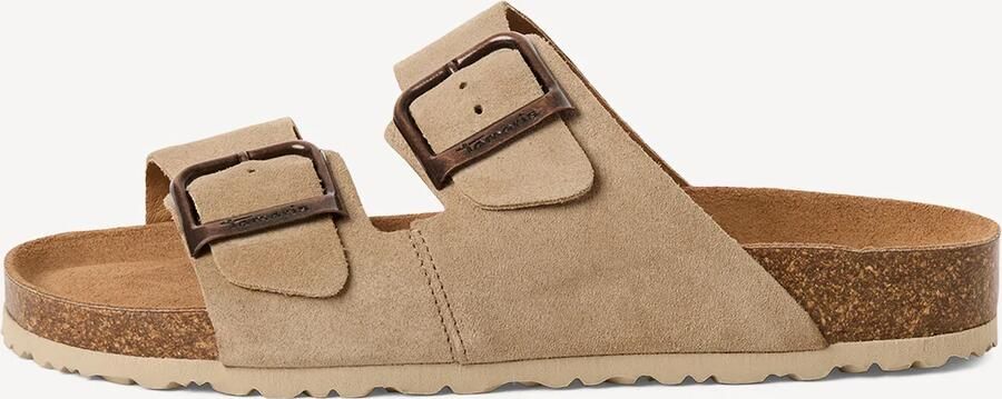 Tamaris leren muiltje 1-27543-42 341 damesschoenen M2753342 Beige - Foto 2