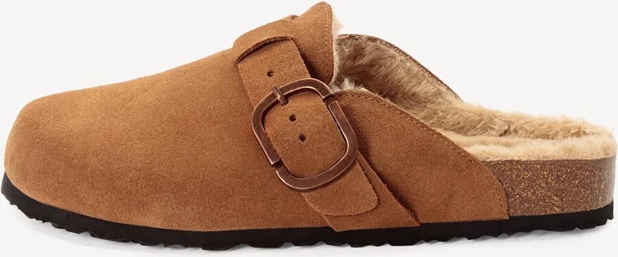 Tamaris Leren muiltjes 1-27601-45 305 Vrouwen Warme Voering M2760044 Bruin - Foto 2