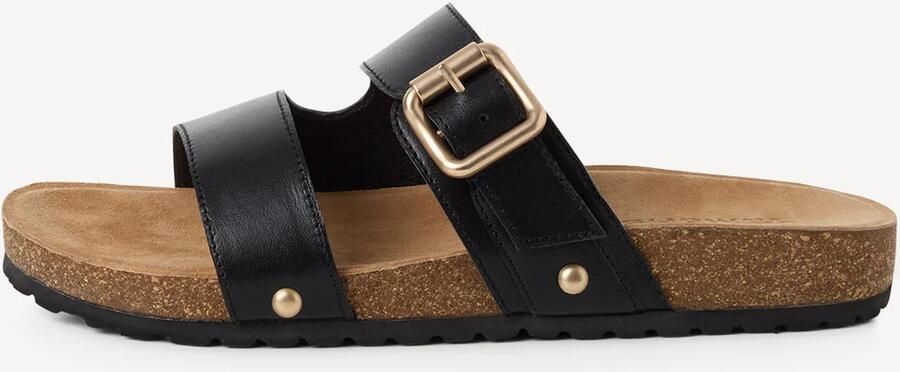 TAMARIS Slipper zwart 38