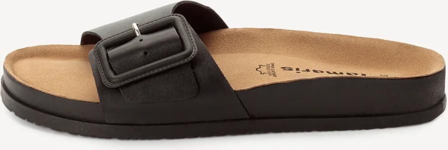 Tamaris dames leren muiltjes 1-27501-46-003 damesschoenen zwart - Foto 5