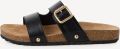 TAMARIS Slipper zwart - Zwart