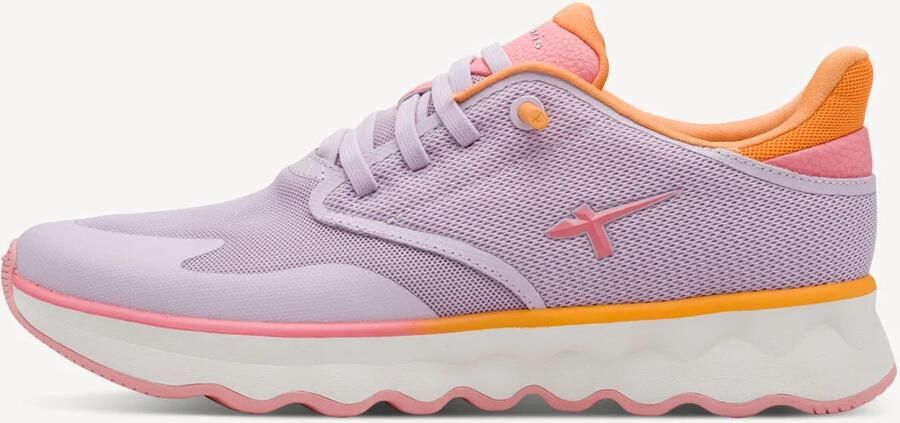 Tamaris NOWANA damestrainers 1-23700-44 539 lage damesschoenen vegan paars - Foto 3