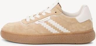 Tamaris Plateausneakers vrijetijdsschoen lage schoen veterschoen met contrast bies - Foto 3