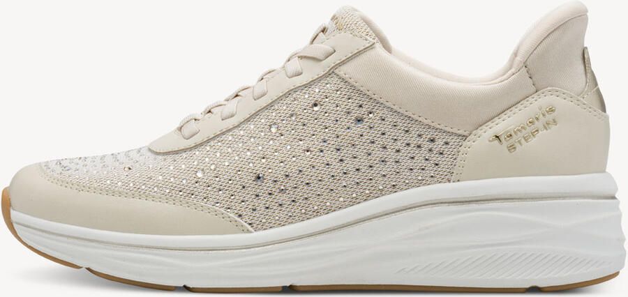 Tamaris Slip-on sneakers sleehak instapschoen vrijetijdsschoen in vegan verwerking - Foto 5
