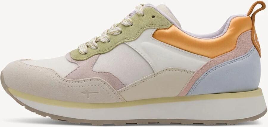Tamaris dames sportschoenen 1-23741-43 402 damesschoenen M2374143 beige Comb - Foto 3