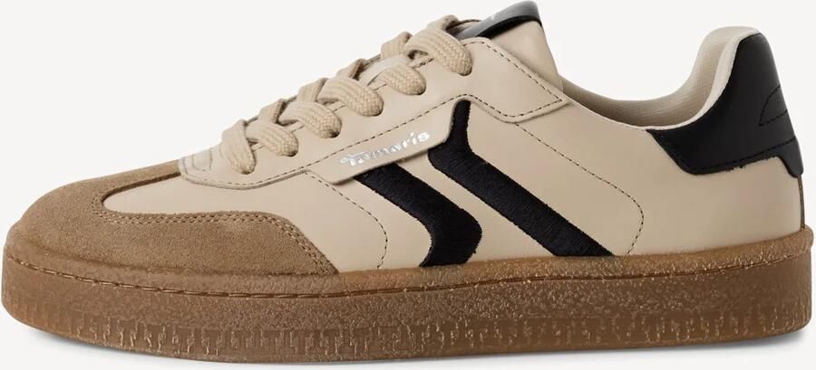 Tamaris Plateausneakers vrijetijdsschoen halfschoen veterschoen met gepolsterde schacht - Foto 10