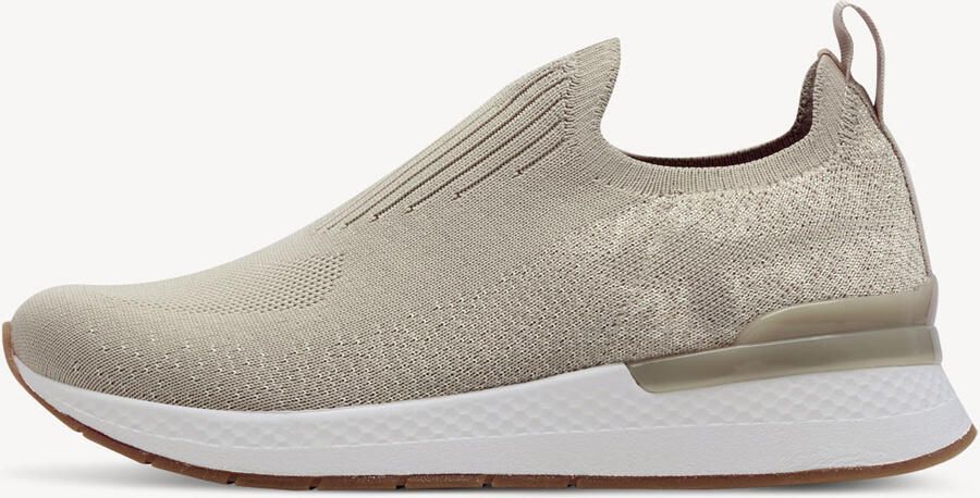 Tamaris Slip-on sneakers sleehak sneaker slipper vrijetijdsschoen lage schoen met t-logoopdruk - Foto 3