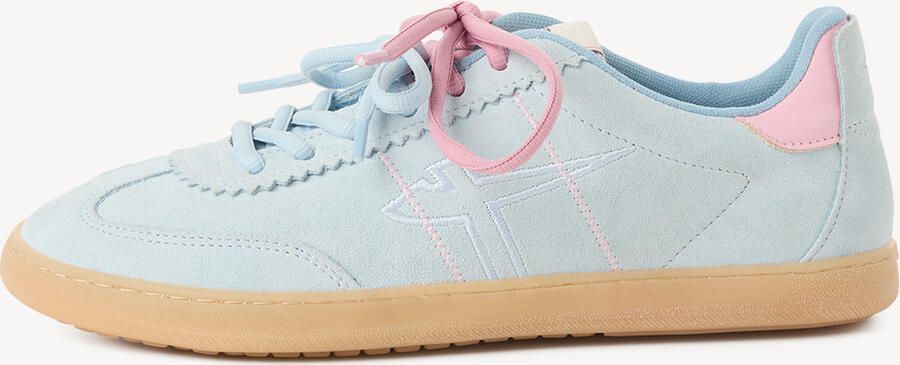 Tamaris Damessneaker 1-23609-46 880 Low Top Dames lichtblauw - Foto 5