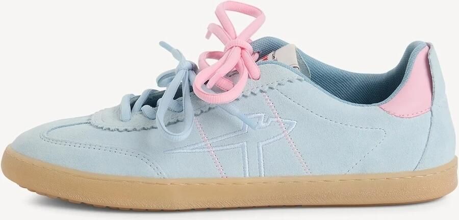 Tamaris Damessneaker 1-23609-46 880 Low Top Dames lichtblauw - Foto 5