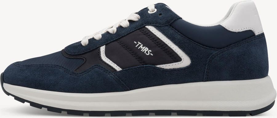 Tamaris Sneakers laag donkerblauw zwart wit - Foto 5