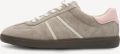 Tamaris Plateausneakers vrijetijdsschoen halfschoen veterschoen met gepolsterde schacht - Grijs