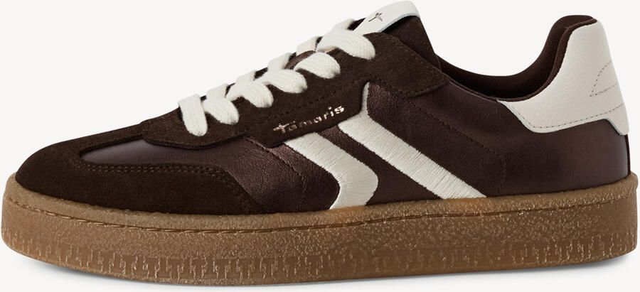 Tamaris Plateausneakers vrijetijdsschoen halfschoen veterschoen met gepolsterde schacht - Foto 6