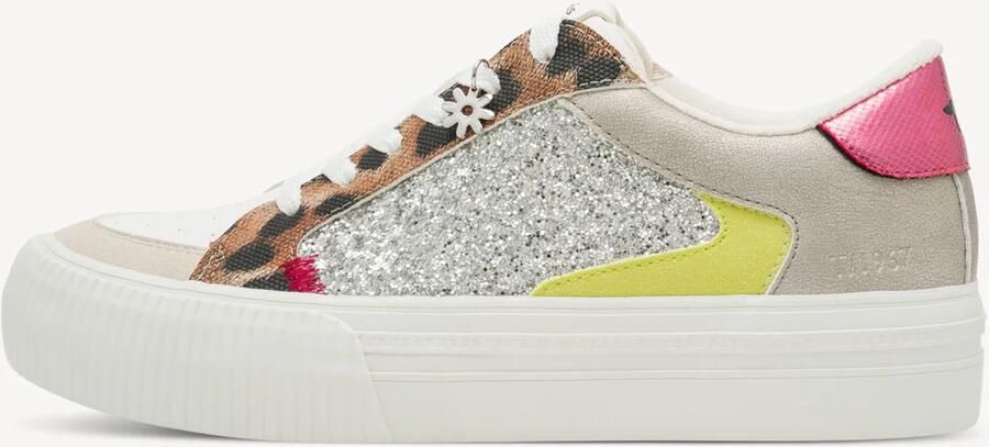 Tamaris dames sneaker 1-23789-46 329 lage schoenen veganistisch Leopard Comb - Foto 3
