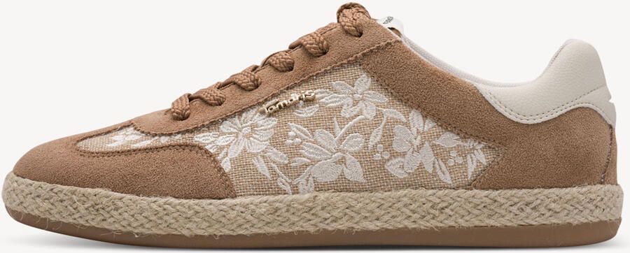Tamaris Sneakers laag beige lichtbeige cognac - Foto 3