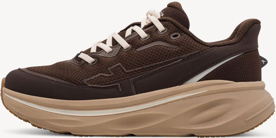 Tamaris damessneaker 1-23705-47-304 Easy In veterschoen bruin - Foto 3