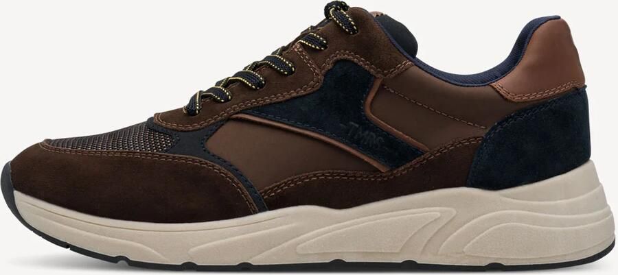 Tamaris Men TMRS by Tamaris Heren Sneakers -bruin - Foto 3