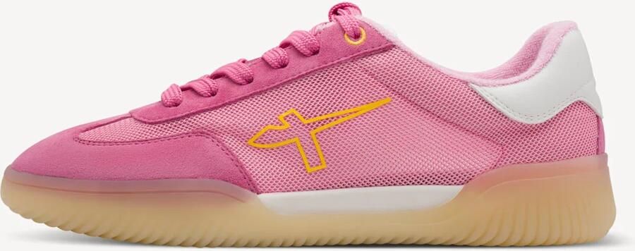 Tamaris Sneakers laag geel pink lichtroze wit - Foto 3