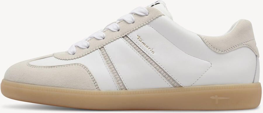 Tamaris Plateausneakers vrijetijdsschoen halfschoen veterschoen met gepolsterde schacht - Foto 4