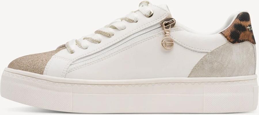 Tamaris lage toptrainers 1-23313-41 197 damesschoenen vegan white comb - Foto 3