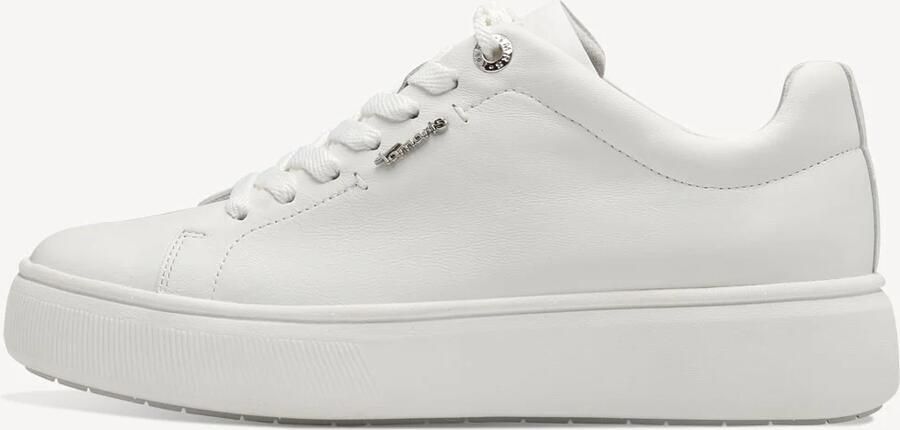 Tamaris Plateausneakers vrijetijdsschoen lage schoen veterschoen met verwisselbare binnenzool - Foto 8